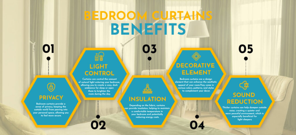 bedroom cutains Dubai Benefits
